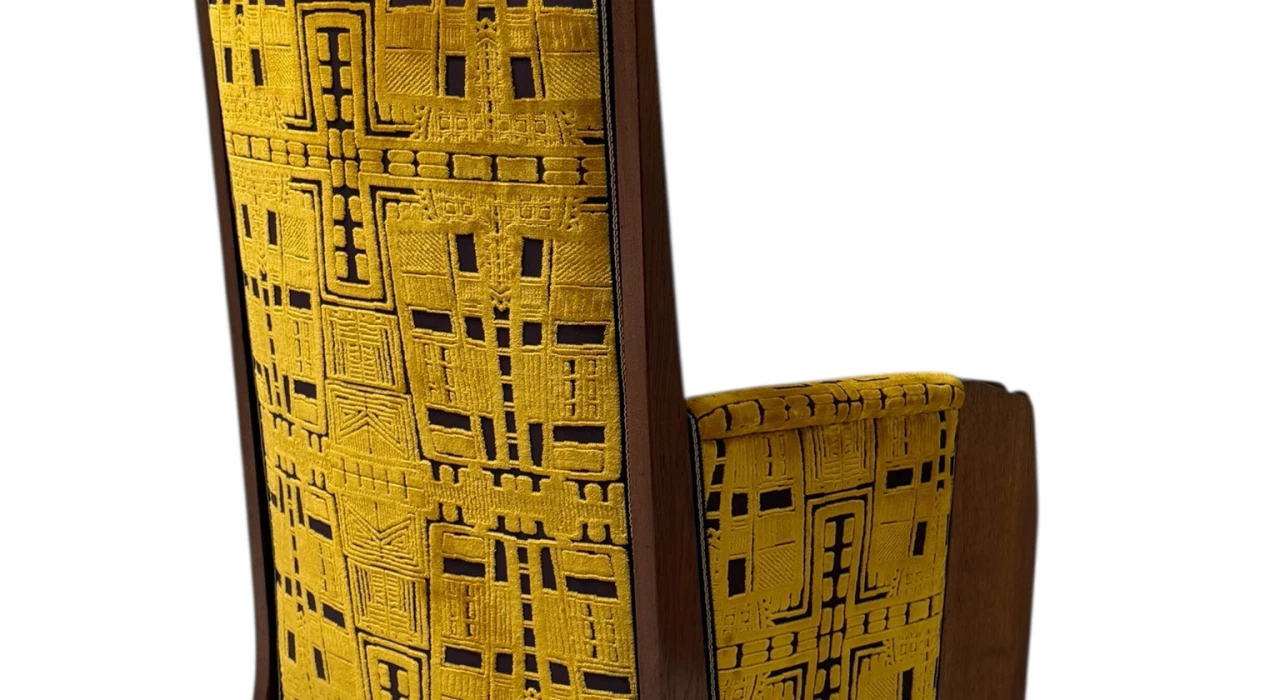 Art Deco Amsterdamse School Lounge Chair by Cornelis van der Sluys, 1918